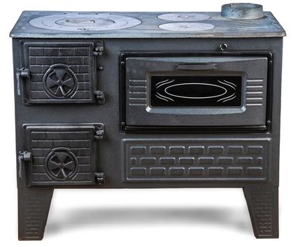 Отопительно-варочная печь МастерПечь ПВ-04 с духовым шкафом, 7,5 кВт в Симферополе