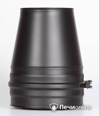 Комплектующие дымохода Schiedel Конус д.150 PM25 (Черный) Permetr в Симферополе
