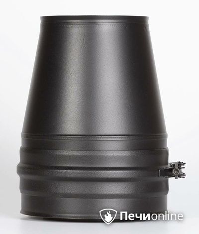 Комплектующие дымохода Schiedel Конус д250 PM25 (Черный) Permetr в Симферополе