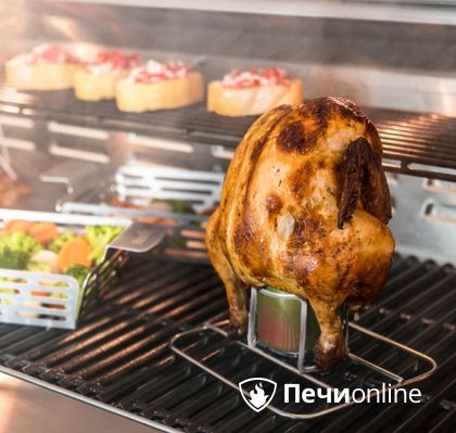 Ростер Char-Broil Grill+ для курицы с креплением для емкости в Симферополе
