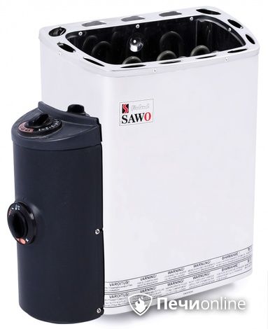 Электрокаменка для сауны Sawo Mini MN-30NB-Z со встроенным пультом управления в Симферополе