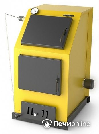 Твердотопливный котел TMF Оптимус Электро 25кВт АРТ ТЭН 6кВт желтый в Симферополе
