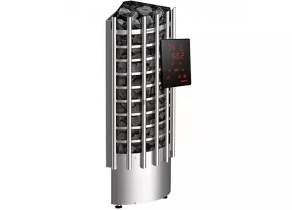 Электрокаменка для сауны Harvia Glow Corner TRC70XE c цифровой панелью управления в Симферополе