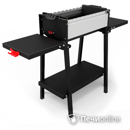 Мангал Grillver Крафтикс Сильвер на подставке в Симферополе