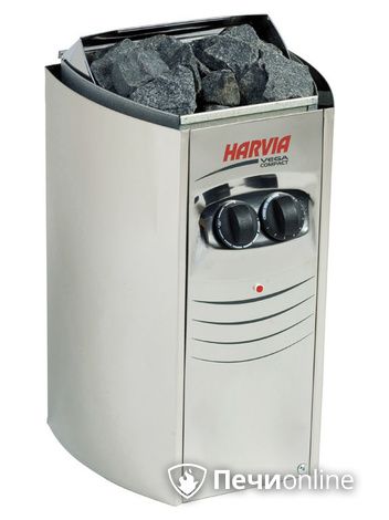 Электрокаменка для сауны Harvia Vega Compact ВС23 со встроенным пультом (HCB230400S) в Симферополе